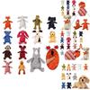 Adorable Animal Shape Corduroy Dog Toys For Small And Large Dogs