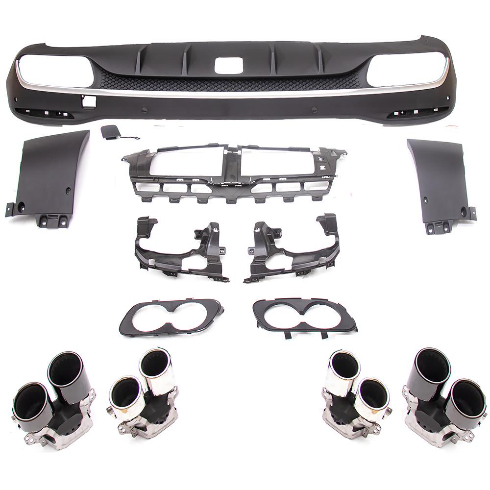 Mercedes-Benz GLS-Class X167 (19+) Upgrade Rear Diffuser Tailpipes with Quality Assurance