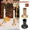 2/4 Pcs Vintage Candlestick Holders Gold Candle Holder Decorative Candlestick Set Candle Sticks Holder for Wedding Home Decor