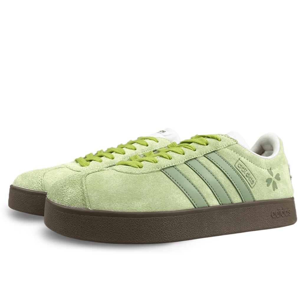 Adidas VL COURT 2.0 Slip Resistant Abrasion Resistant Slip Resistant Abrasion Resistant Low top Skateboard Shoes Unisex HQ1802(Team76-)