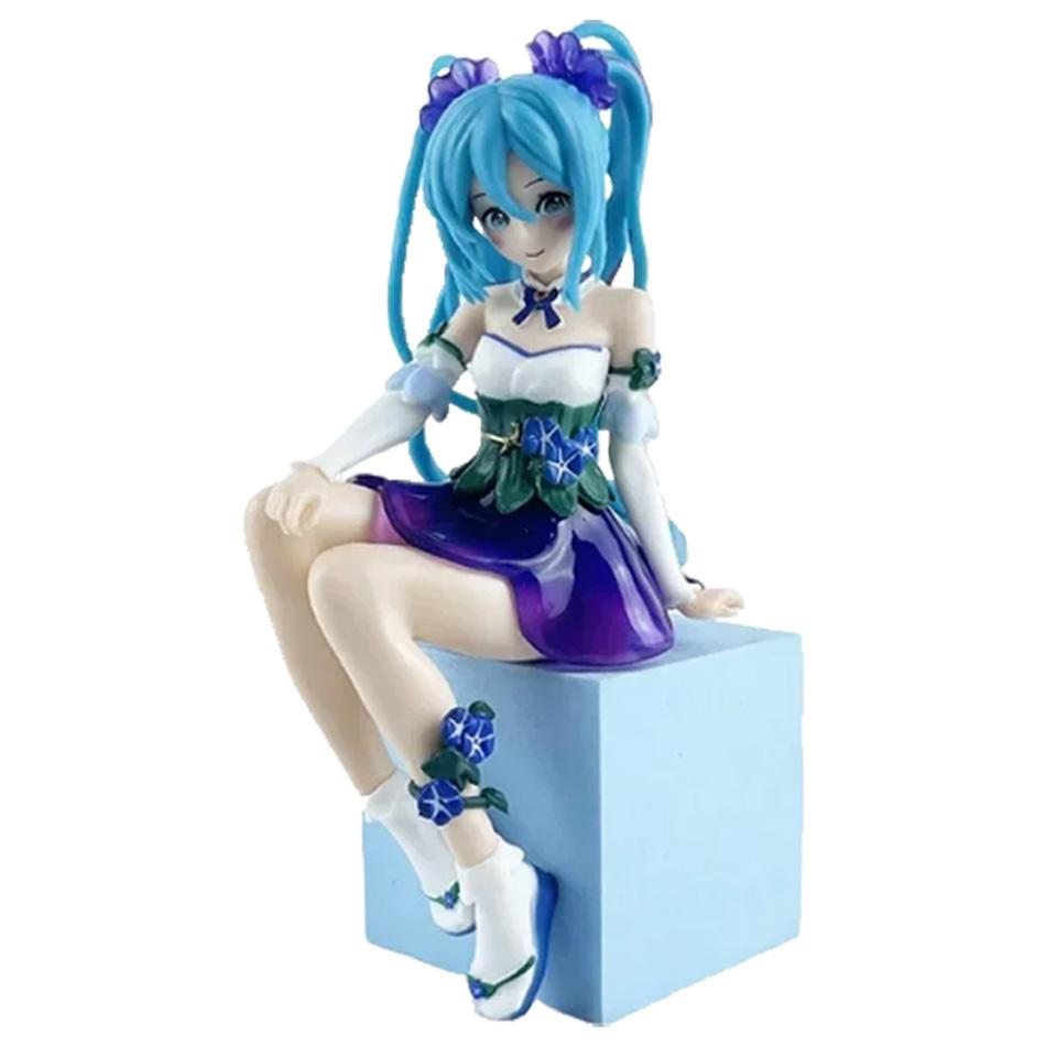 Miku Hatsune Figure Anime Girl Model Desktop Decor Collectible Doll Gift For Fans Future Vocaloid Statue Japanese Cute Kawaii Otaku