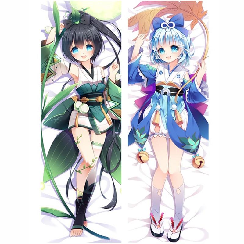 

60x180cm Аниме Игра Onmyoji Кристина Милиция Юкионна Яобикуни Дакимакура Наволочка Подушка Чехол Домашнее постельное белье Украшение Наволочка