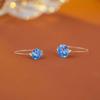 Mermaid Tears S925 Sterling Silver Zircon Ring: Shiny, Colorful, and Versatile Finger Ring for Women.