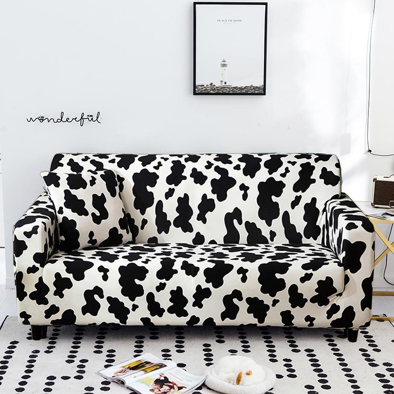 Trykt Stretch Sofatrekk Elastisk Polyester Spandex Sofatrekk, Universalt Tilpasset Sofatrekk for Sofamøbelbeskytter