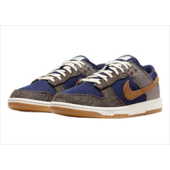 

Nike Dunk Low Твид Вельвет FQ8746-410 EU 42 коричневый