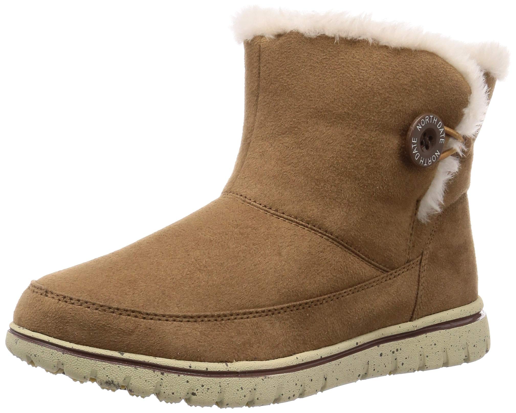 

Northdate Waterproof Short Snow Size KH38003 Women s Boots, Oak, 24.5cm, 2E,