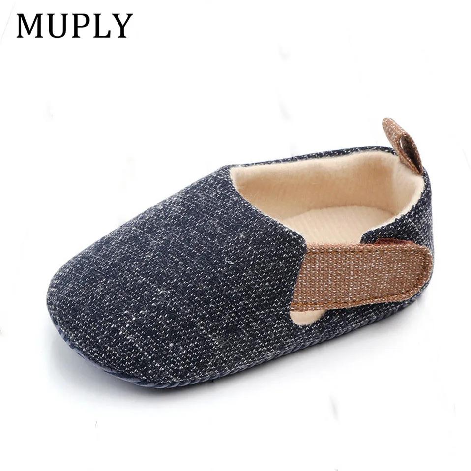 Клетчатая обувь для маленьких мальчиков и девочек — фото 4