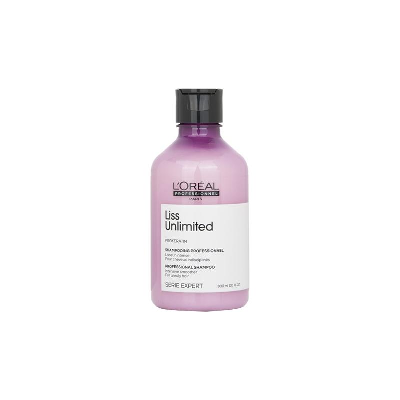 Loreal Paris shampoo cleansing repairing soapy scent Smooth and Silky Keratin Shampoo-300ml
