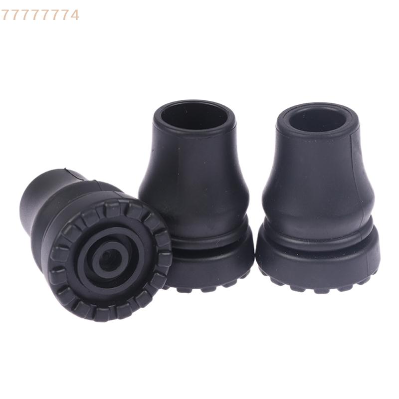 Non-Slip Rubber Pad Cap for Walking Stick Crutch Cane Bottom Protector Climbing Hiking Pole Tip