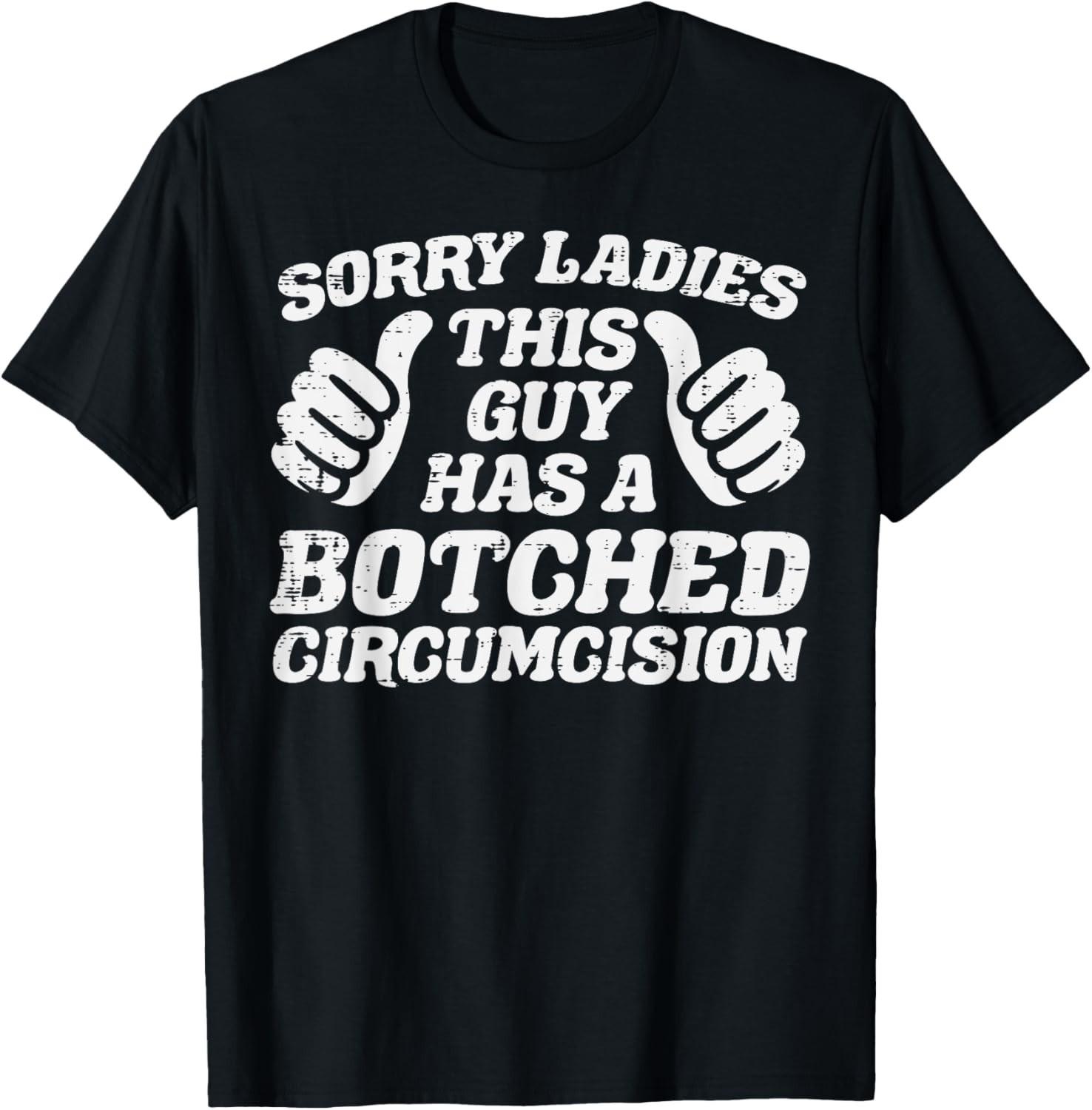 Inappropriate This Guy Botched Funny Cringe Humor Meme Men unisex T-Shirt Mens Womens Tees Top XL