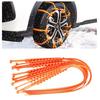 Correntes de Neve para Pneus de Carro Inverno Neve Anti-Derrapante Abraçadeiras de Cabo para Pneus Auto Exterior Neve Pneu Corrente Anti-Derrapante Acessórios de Emergência