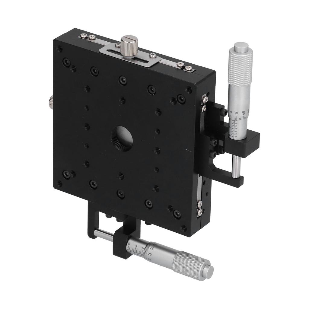 Translation Stage X Y Axes Sliding Table Micrometer Cross Roller Guide 100mmx100mm M2WGA100