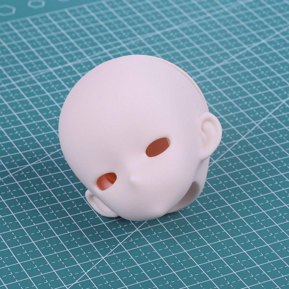 Anime-Style Bjd Baby Head PVC Bjd Doll Head 1/4 BJD Anime Headsculpt Makeup Practice