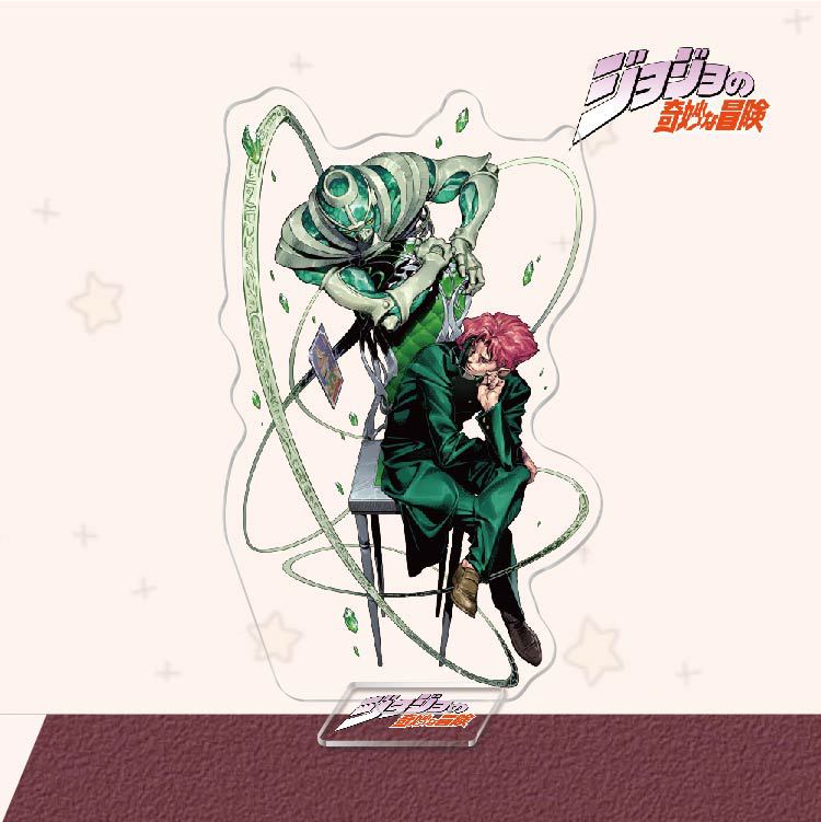 JoJo's Bizarre Adventure Animation Comics Peripheral Toys JOJO Dio Acrylic Stand-Up Sign Anime Action Figure Model Collection