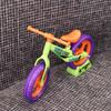 Kunststoff montiertes Balance-Auto-Ornamente Spielzeug Balance-Auto montiert Rettich Mini-Fahrrad Spielzeug Rettich-Fahrrad Sportspiel