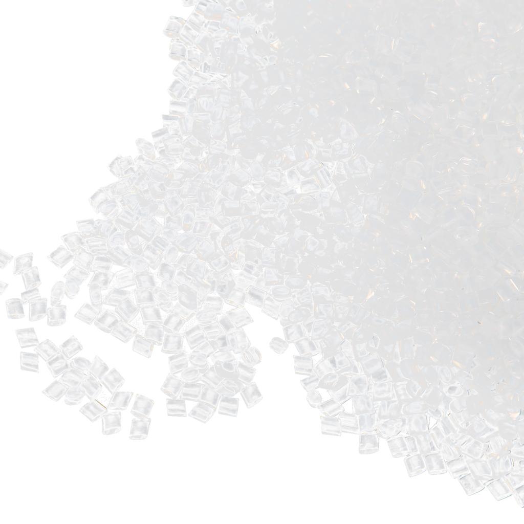 Transparent Hair Extension Keratin Granule Hot Fusion Extension Glue Bead Accessory 100g