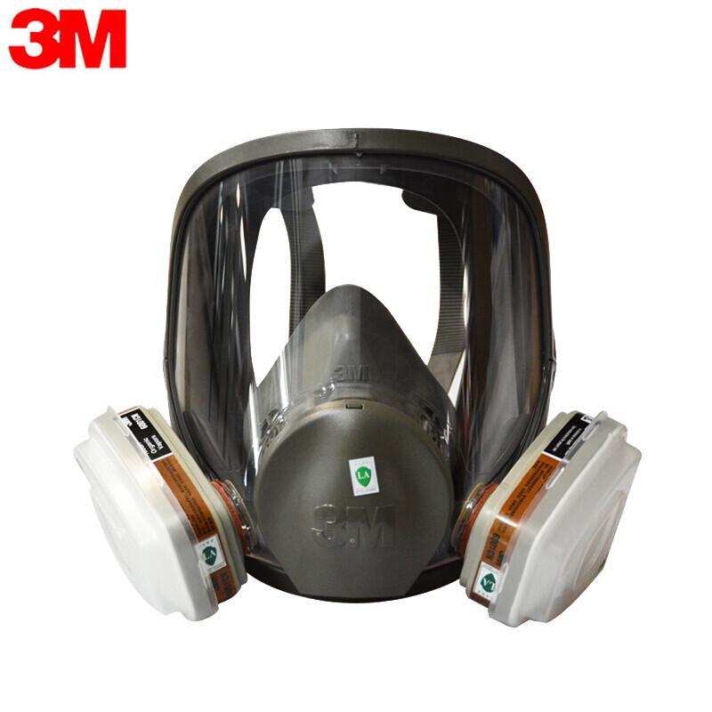 3M 6800 Full Face Reusable Respirator Kit Medium