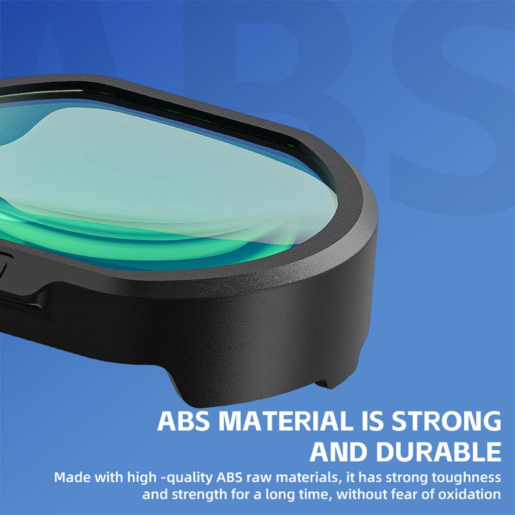 Lightweight Frame Lens Anti-Scratch Rings for PS VR2 Glasses Anti-Dirty Frame with Storage Bag Clean Cloth Replacement