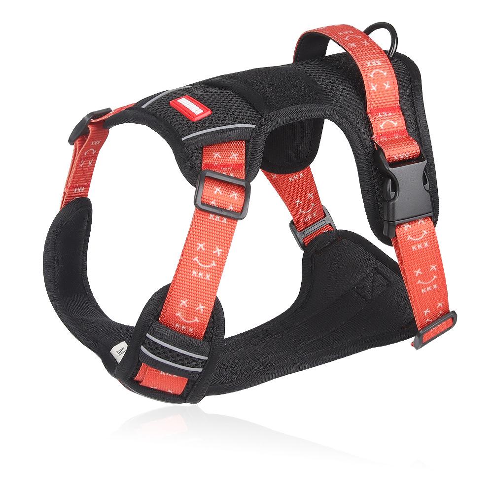 Retractable Dog Vest and Collar with Harness