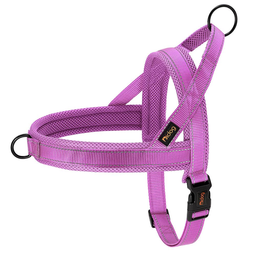 Mesh Nylon Dog Harness Reflective Pet Harness No Pull Dogs Vest With Quick Control Handle for Small Medium Large Dogs Pitbull