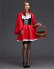 New Little Red Riding Hood Costume, Castle Queen Costume, Halloween Cosplay Uniform Adult Cosplay Costume