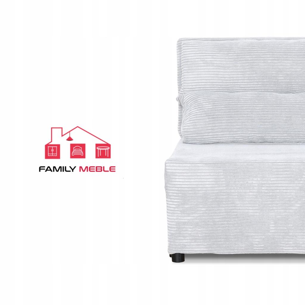 Fold-out Armchair Sleeping Function KIMO Bedding Container Family Furniture Grey