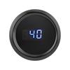 2 Inch 52mm Car Blue LED Digital Water Temperature Gauge Kit with Temp Sensor Black