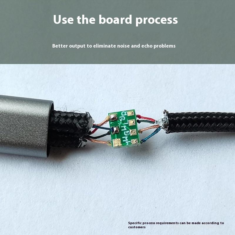 1 Piece Phone Tablet Pc Accessories With Usb C Port Cable Conversion Earphone Microphone 3.5Mm Male To Type-C Aux Audio Adapter