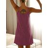 Women's Solid Color Casual Plus Size Suspender Vest Dress Clothes Sale