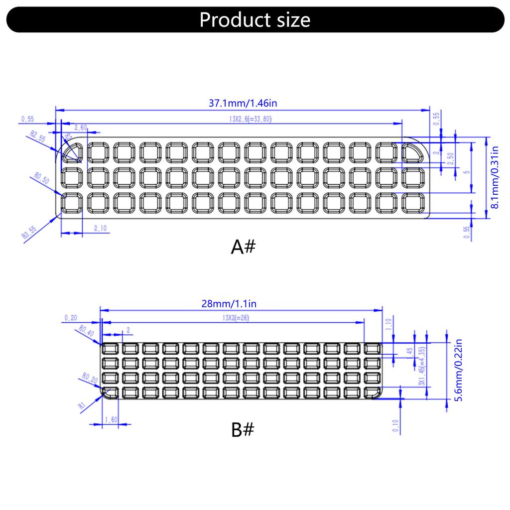Silikonový kartáč na trysky pro 3D tiskárnu Bambu Lab A1/A1mini Důkladný a opakovaně použitelný kartáč na čištění trysek Flexibilní