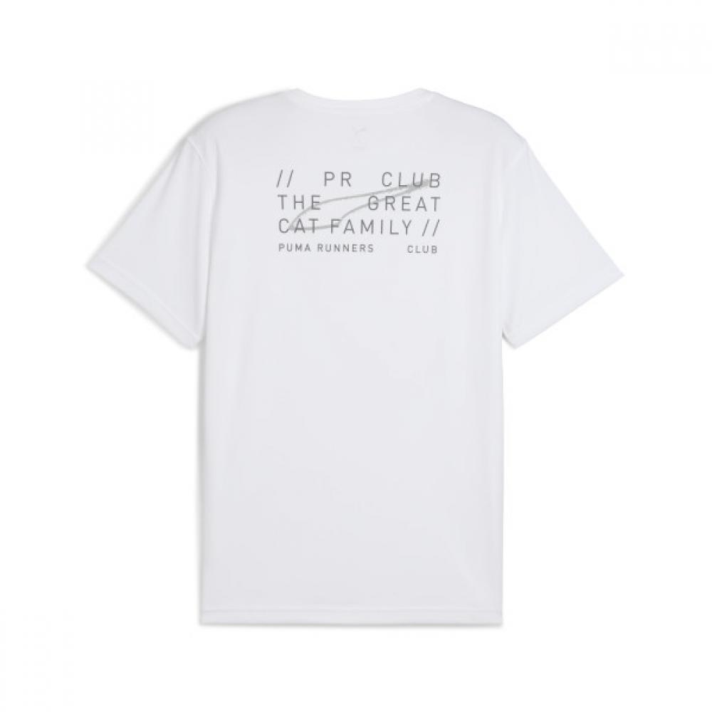 Puma Official Men S Graphic Running illuSTraTion T ShirT