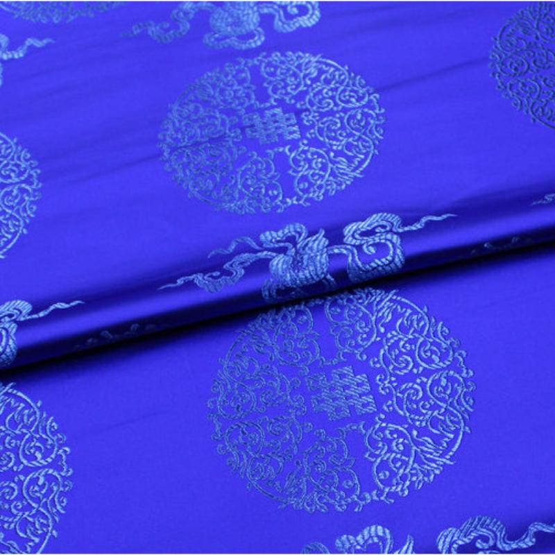 Chinesischer Stil Tang-Kostüm Mongolische Robe Tibetische Robe Ethnische Kostümierung Antikes Jacquard-Brocade-Band Seide Antiker Stoff