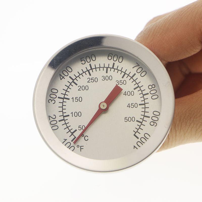 Stainless Steel Bimetallic BBQ Oven Thermometer
