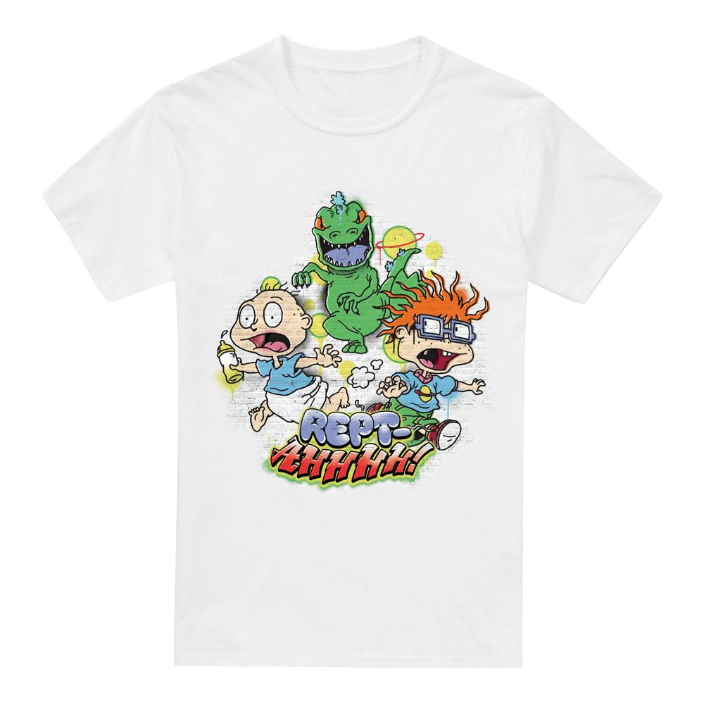 Rugrats Mens Rept-Ahhhhh! Tričko s Tommym a Chuckym