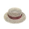 Straw hat summer hollow salty grass sun hat fashion ingenuity handmade grass all over outdoor styling top hat flat top