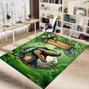 1PC dinosaur jungle Extra Large Non Slip Floor carpet, Office, family, bedroom, Studio Large Area Rug Indoor Rugs, Vibrant Colors