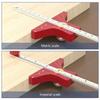 Metric/British Angle Marking Device Multi Angle Adjustment Marking Device Woodworking Marking Ruler