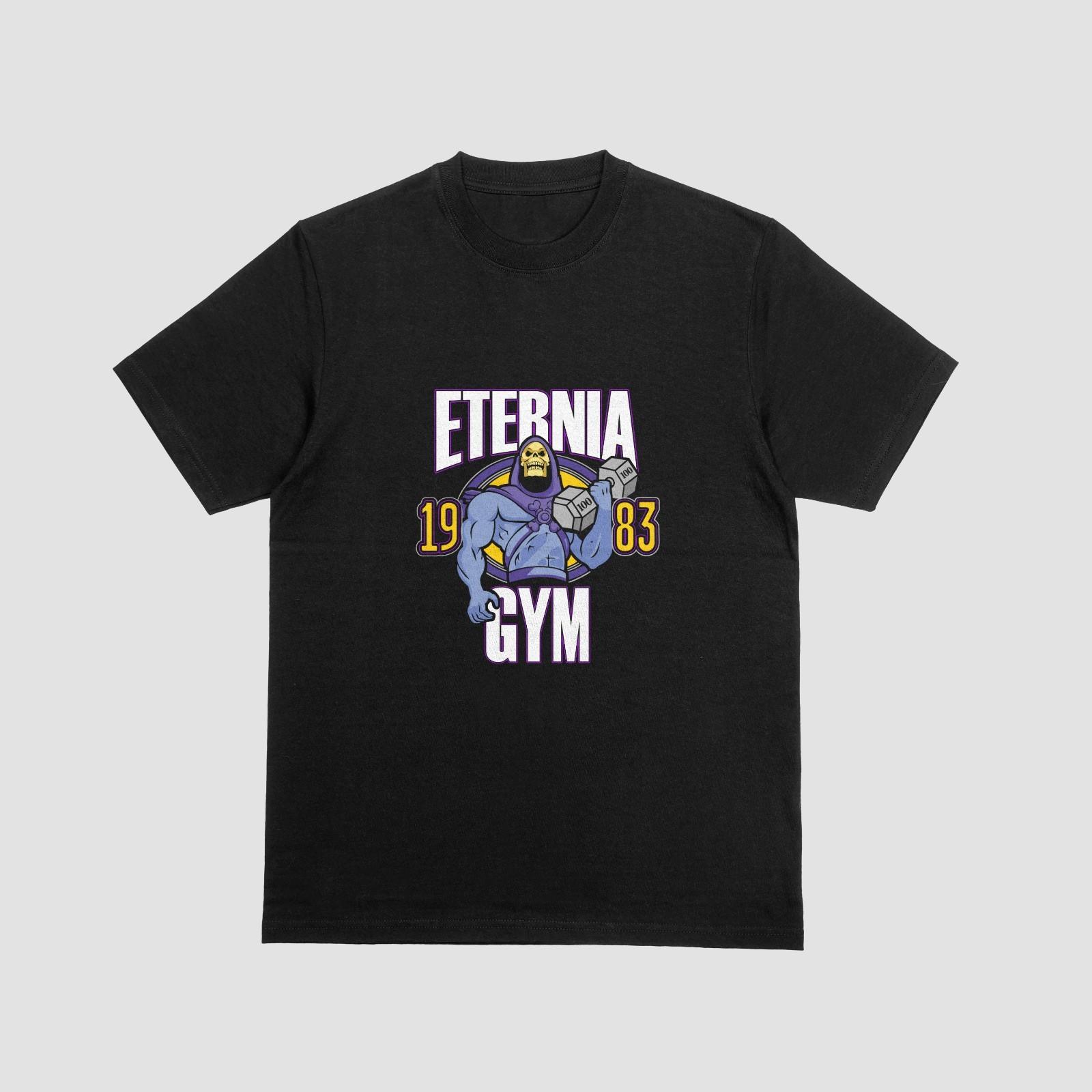 Eternia Gym 1983 Футболка Скелетор Властелины Вселенной Хи-Мен Футболка 060 3XL