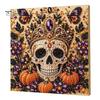 Ghost Pumpkin Art Craft Halloween Faux Pearl Kit, 3D Painting DIY Spooky Gem for Beginners Cute Set Adults, Autumn Home Wall Decor Crafting