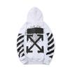 High-Quality Trendy OFF WHITE Basic Arrow 3D Print Hoodie