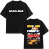 RadioheadHudební Album Kryt Grafické Tričko Unisex Dámské Rockové Vintage Popové Hudební Tričko Unisex Ležérní Nadměrná Trička Streetwear
