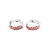 European and American Niche Classic Versatile Diamond-encrusted Small Earrings, Studs, Simple and Delicate Multi-color Small Ear Buckles, Versatile Ea