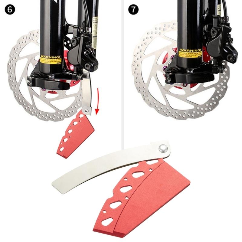 Bicycless Brake Adjustment Pad Bike Disc Brake Pad Adjusting Tool Bike Disc Alignment Tool Bicycles Brake Adjuster