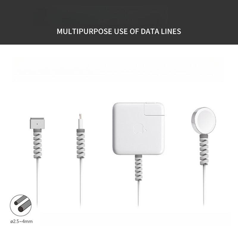 Cable Protector Silicone Data Line Saver Cord Cover for iPhone Samsung USB Charging Cable