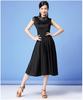 Huayu Women's Lace Latin Dance Dress for Practice and Performance