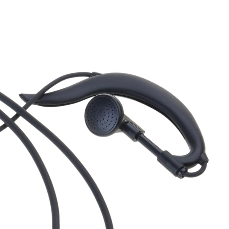 3.5mm PTT Ear Hook Earphone for Smartphones for Cellphone Push-To-Talk Headsets