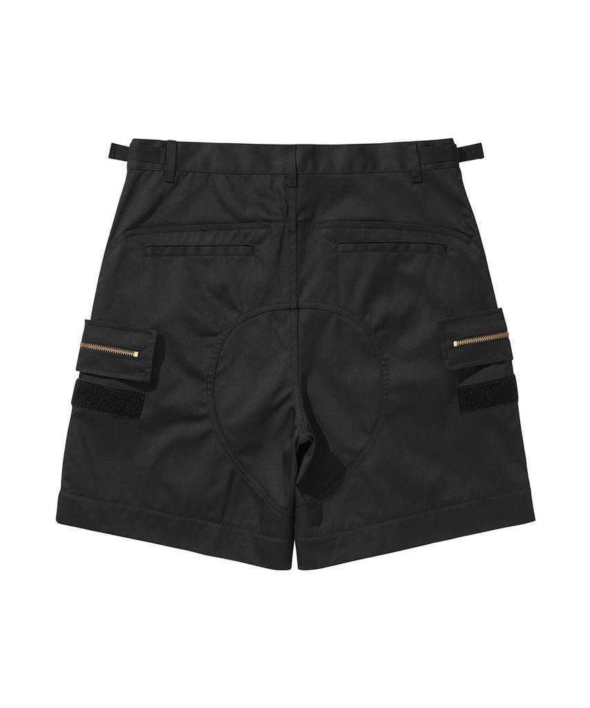 LIBERE Multi Zip Pocket Pants / Black