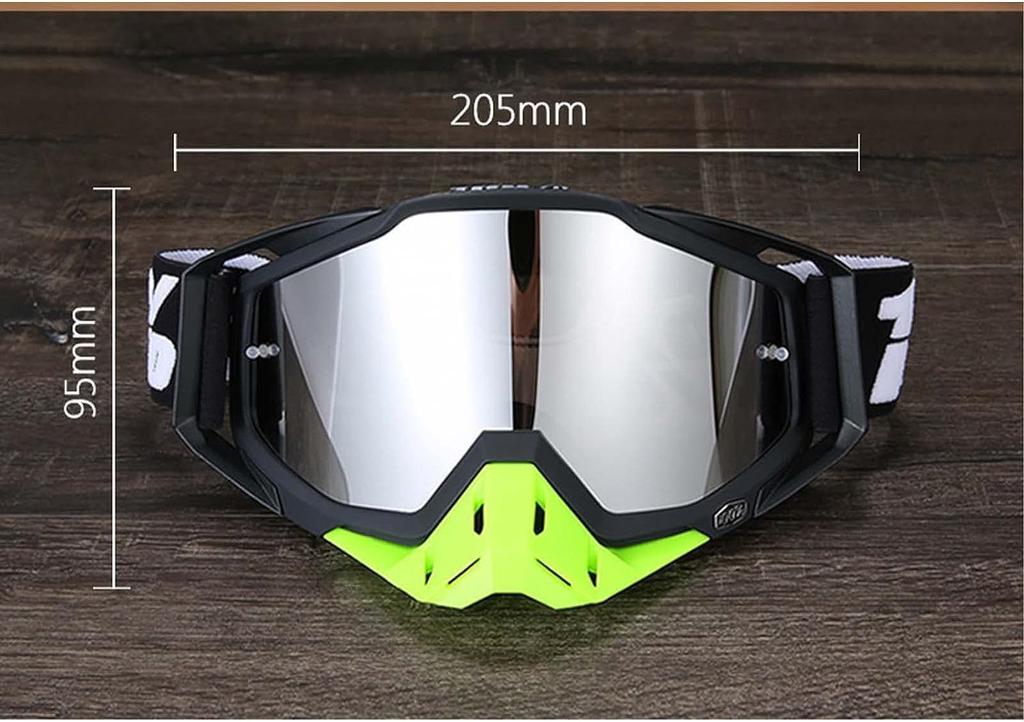 [Pazzfre] Motocross goggles, dustproof and windproof | UV protection, anti-fog,