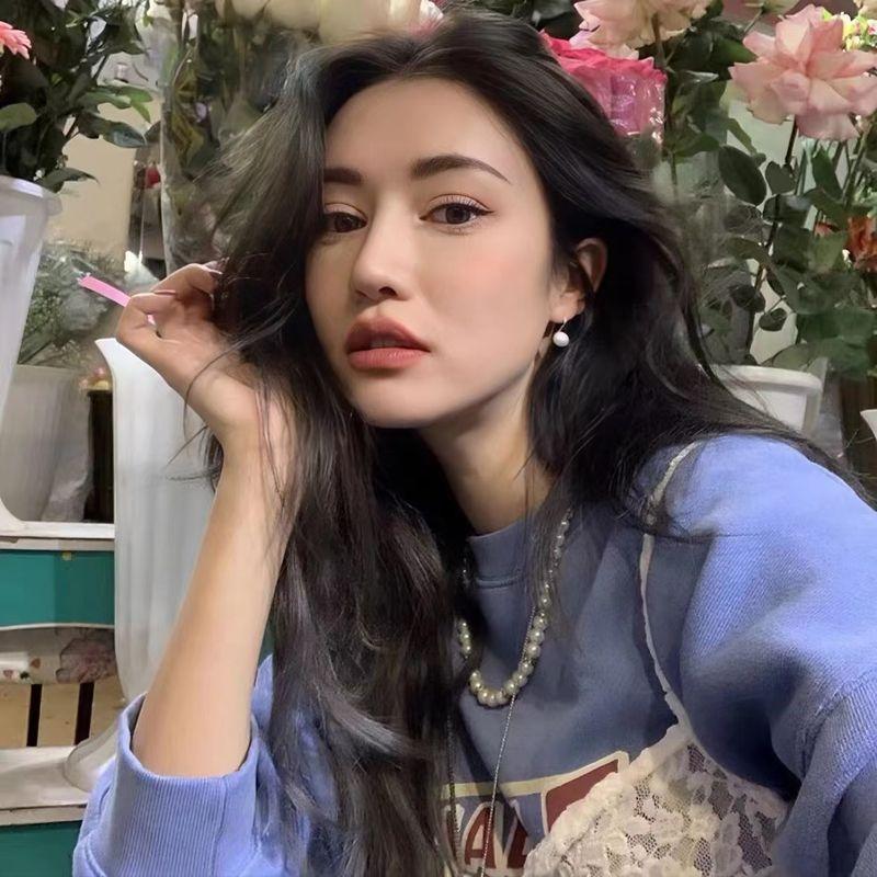 

925 Sterling Silver High Heels Pearl Earrings for Women Accessible Luxury Fancy Pierced-Ear-Caring Ear Studs Fall and Winter Refined Wild Earrings [999 foot Silver] silver 8mm white pearl earrings