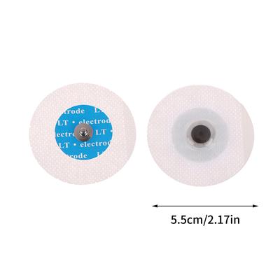 50 Pcs Disposable Ecg Electrodes Medical Electrode Patch Ekg Accessories Non-Woven Ecg Electrode Pads